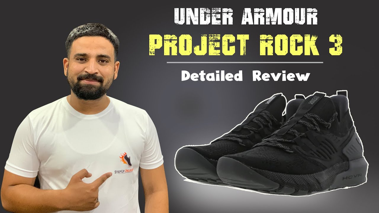 Under Armour - Project Rock 3, Dwayne Johnson, Unboxing, Detailed  Information
