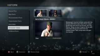 R Lee Ermey "Drill Instructor Multiplayer Voice Over Pack" COD Ghosts DLC
