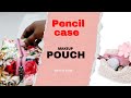 How to stitch pencil case/How to sew makeup pouch ✂️✂️💄🖍️