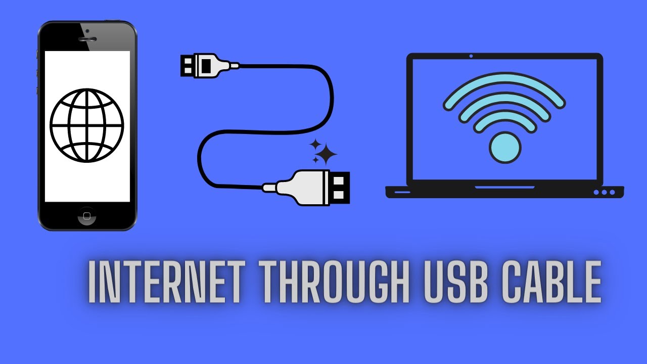 How To Share Internet To PC Via USB Tethering In -