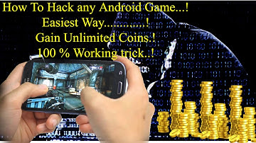 How to hack any android game without root and gain unlimited coins | English |  by hindi tech city