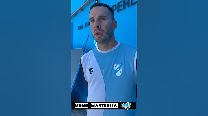 MASTROLIA Y SUS PRIMERAS SENSACIONES EN CANCHA DE TEMPERLEY #futbol #temperley