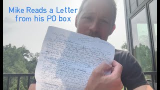 "Ron's Letter" - Austin scene, Townes, Addiction, Cancer -  Mike reads a Letter from his PO Box