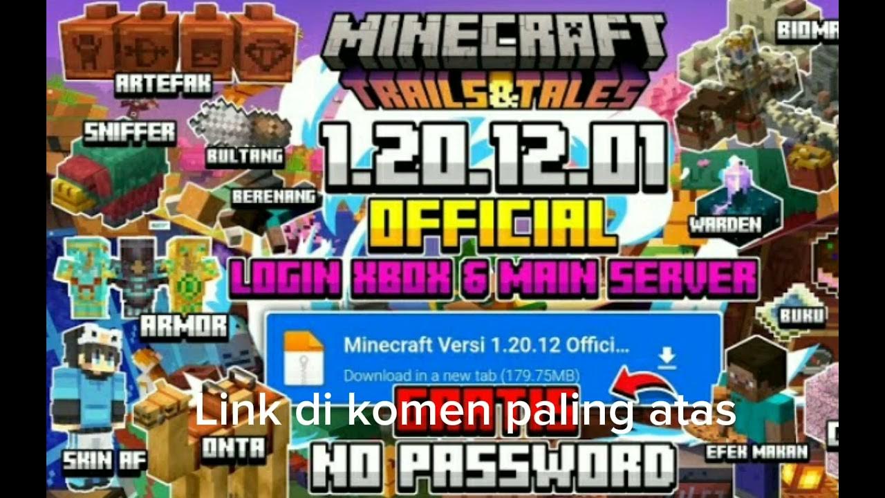Share minecraft 1 20 12 01 original no pasword 100mb youtube