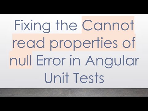 Fixing the Cannot