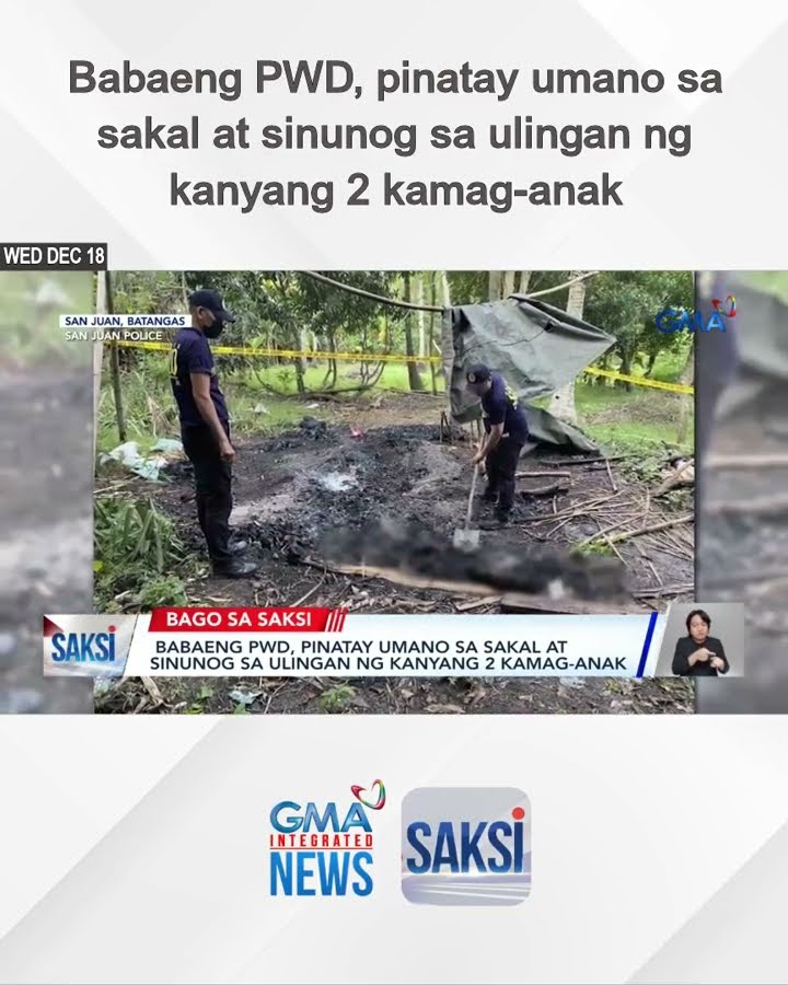 Babaeng PWD, pinatay umano sa sakal at sinunog sa ulingan ng kanyang 2 kamag-anak | Saksi