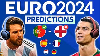 Messi & Ronaldo EURO 2024 PREDICTIONS!