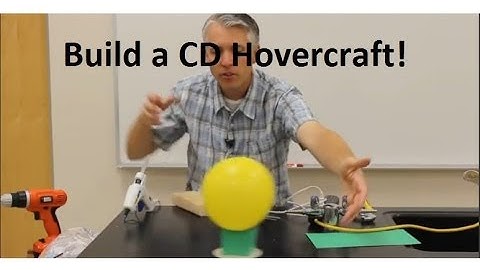 CD balloon hovercraft