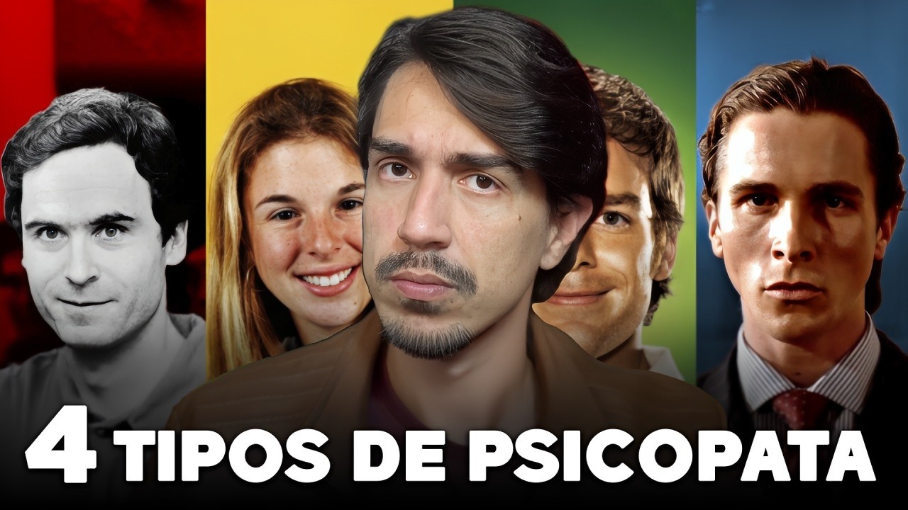 Os 4 TIPOS de PSICOPATAS | Como evitar cada um! - YouTube