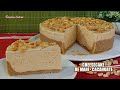 SUBLIME CHEESECAKE DE MANÍ CON COBERTURA DE LECHE CREMA ÚNICO Y DIVINO