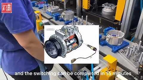 New Energy Automotive Electric Air Conditioning Compressor Assembly Line