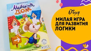 Игра для развития логики у детей. Мышкин дом.