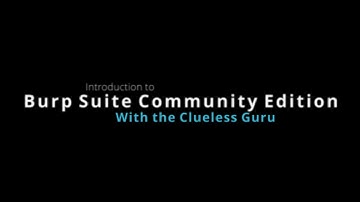 Introduction to Burp with the Clueless Guru