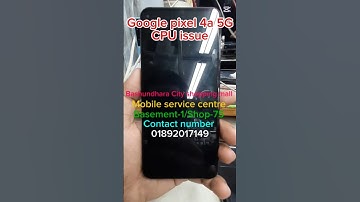 Google pixel 4a 5G || CPU issue || TARUN BLOG || new video upload || 21 January 2025