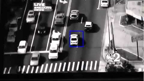 A machine vision algorithm of car tracking from UAV. A lot of similar objects.