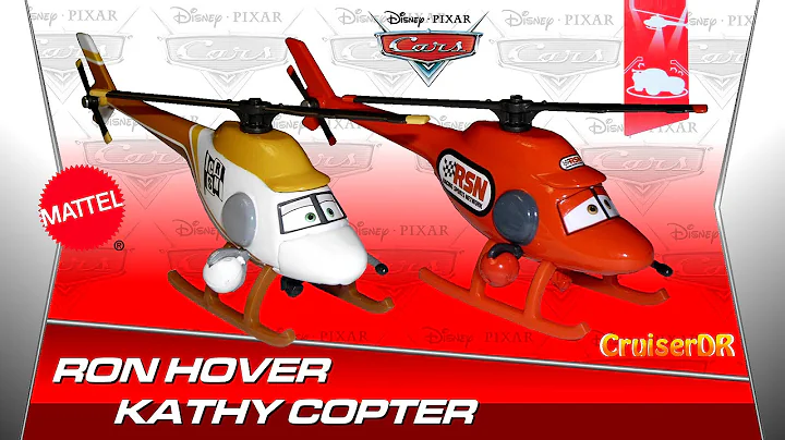 Disney Cars Ron Hover und Kathy Copter Diecast 2015 Mattel