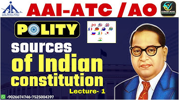 sources of Indian constitution   || top most expected MCQs || 6-7 marks sure || aai-atc classes