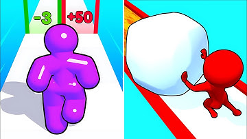 Tall Man Run 🆚 Snow Race Max Update Levels Walkthrough Gameplay MOB085