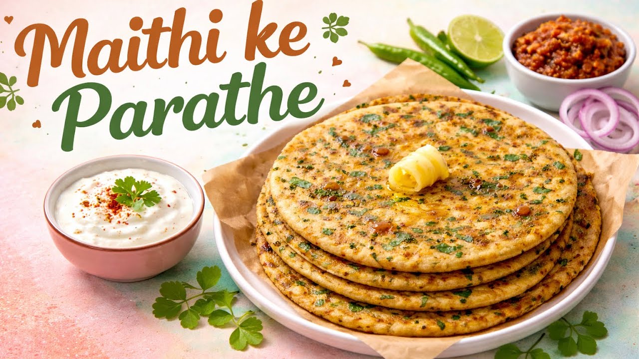Maithi ke parathe #Recipe #easyrecipe #food #foodie #homemade #quickrecipe #paratha #simplefood
