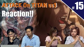 Review/Reaction! ผ่าพิภพไททัน Attack on Titan SS3 Ep.15 | Officer Reaction