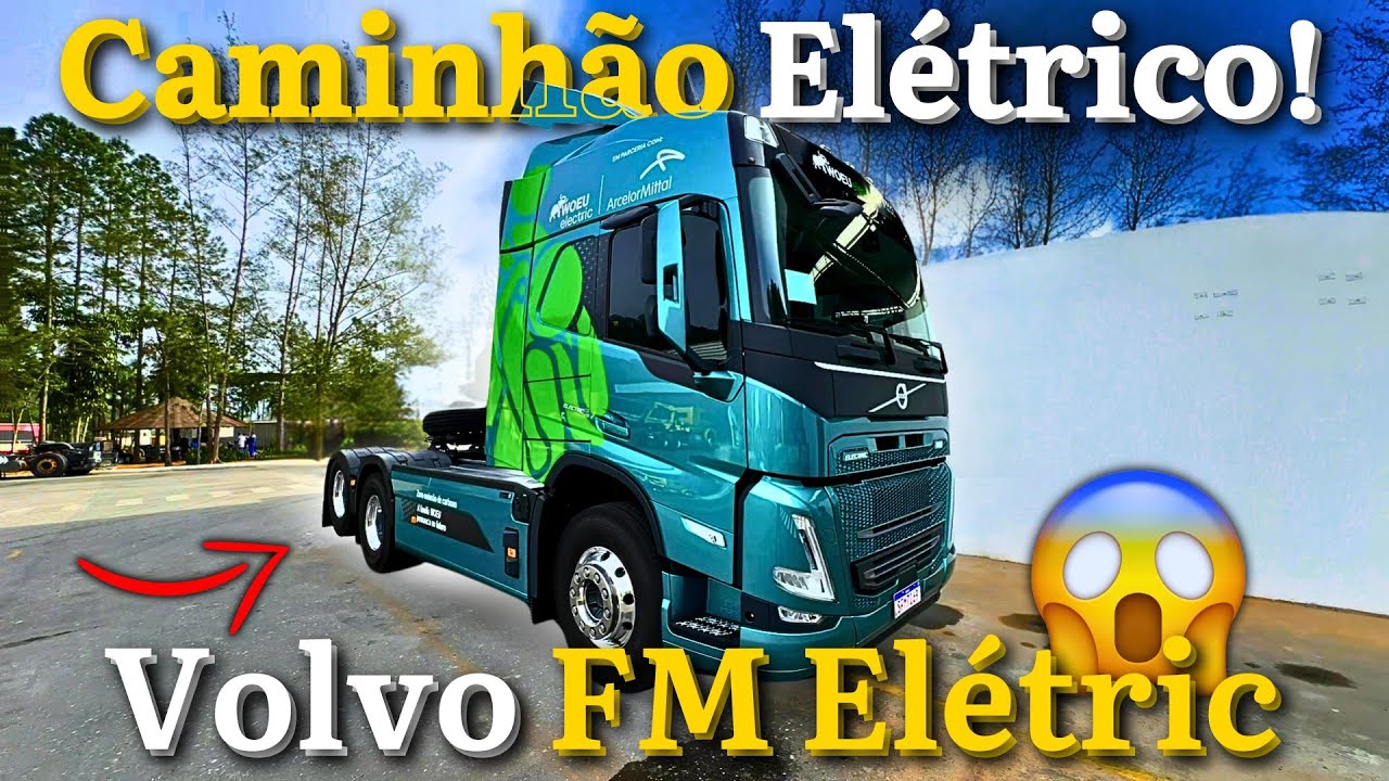 Volvo FM 100% Elétrico! Revolução nas Estradas