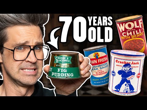 70 Year Old Canned Food Taste Test