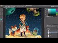 SPEEDPAINT - The little Prince - Photoshop