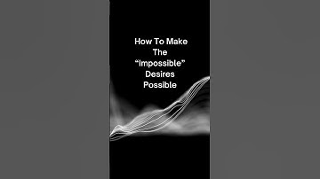 Unlocking the Extraordinary | The Secret to Achieving Your Impossible Dreams