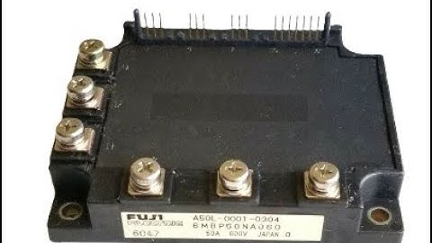 High Performance IGBT Module 6MBP50NA060 by USComponent.com