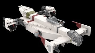 LEGO Star Citizen Cutlass Black Custom LDD MOC