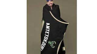 Milwaukee Bucks Giannis Antetokounmpo 60” x 80” Plush Jersey Blanket screenshot 3