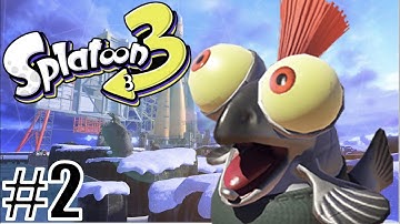 Splatoon 3 Gameplay Walkthrough - Part 2 - Story Mode! Future Utopia Island 100% (Nintendo Switch)