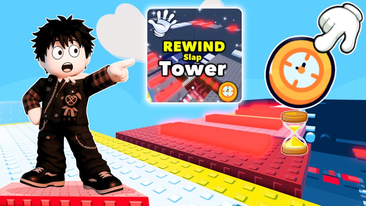 Slap Tower | Mình Đã Phá Đảo Map Tower Tua Ngược Thời Gian Troll Siêu Độc Lạ