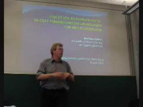Talcott Parsons und die Rechtssoziologie (1/4), Mathieu Deflem (Heidelberg 2009)