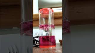 Liquid timer #liquid #timer #sandtimer #satisfying #timelapse