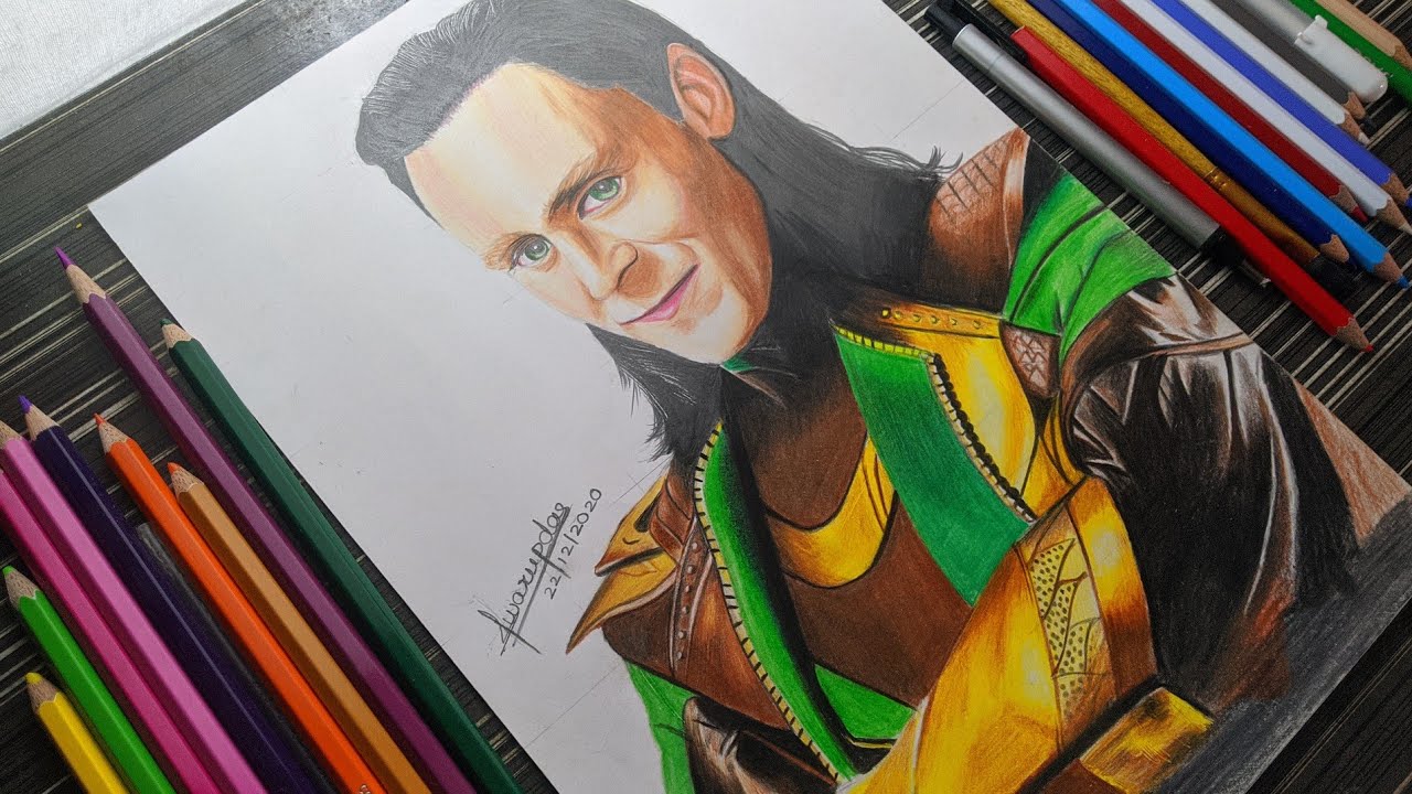 Loki Color Gradient Loki Drawing Color