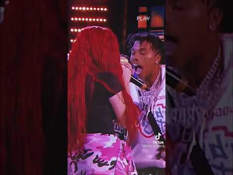 Justina Valentine shooting her shot with Lil baby🤣😂