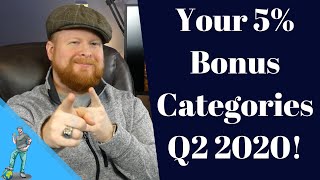 Your 5% Categories for Q2 2020!