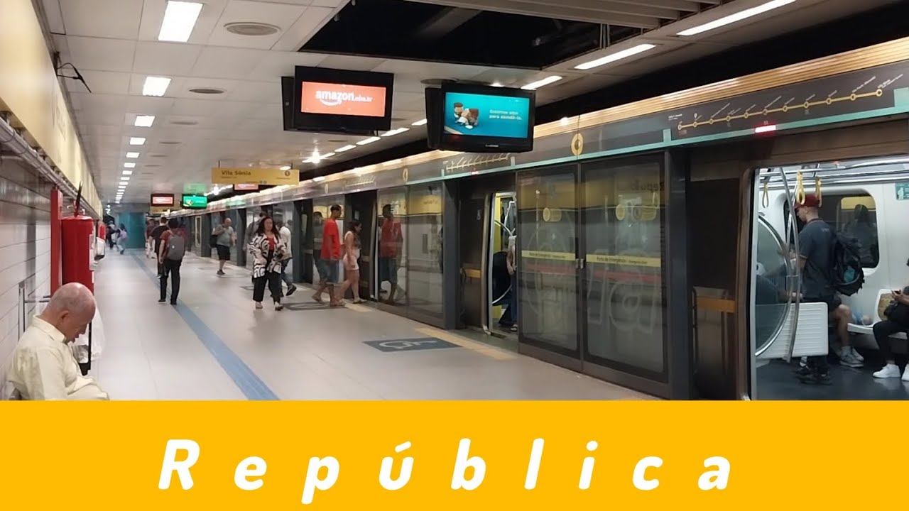 estação República  linha 4