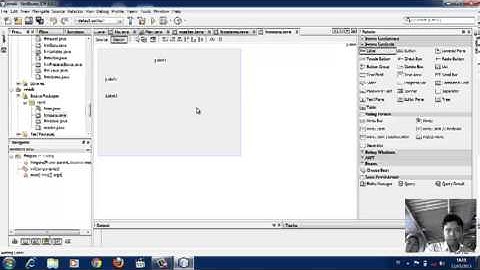 tutorial membuat menu dengan swing java 23100280,rendi,stmik el-rahma,yogyakrta