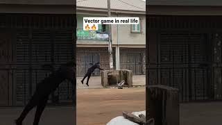 Vector game parkour move in real life🔥🔥🔥🔥 #shorts #shortsvideo