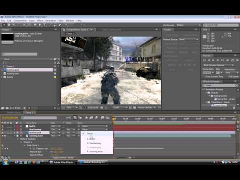 AAE Tutorial : Colour Correction & Motion Tracking