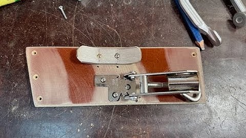 13 Aug 2025 Arranging the latches