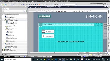 Step-by-Step HMI Configuration with Wizard in Siemens: Tamil Demo!