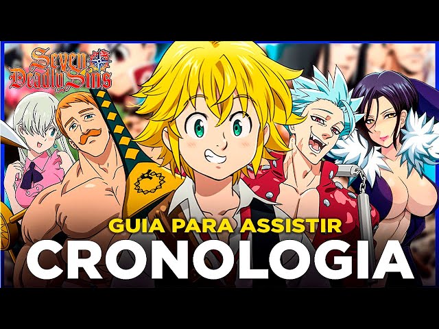 Como assistir NANATSU NO TAIZAI (The Seven Deadly Sins) - GUIA