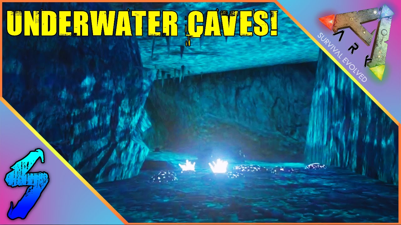 Ark Survival Evolved Gameplay | UNDERWATER CAVES!! | HD 60FPS - YouTube - Ark Survival Evolved Underwater Caves