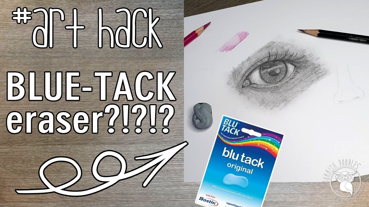 Blue-Tack eraser for artists! 