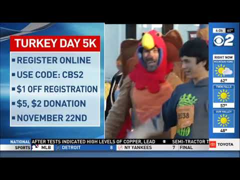 newspaper mockup Idaho Turkey Day 5K