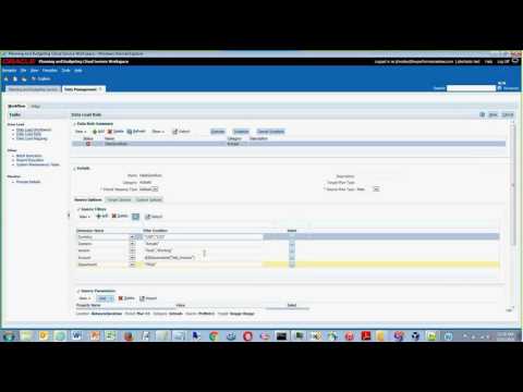 Hyperion Planning and Planning and Budgeting Cloud Service Demonstration: Data Synchronization
