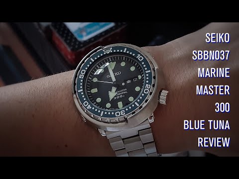 Seiko SBBN037 MM300 Blue Tuna Review - YouTube